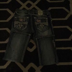 Denim rock revival jeans